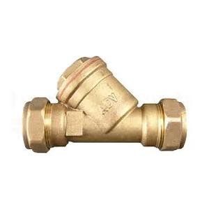 28mm Brass water Strainer Inline valve Image
